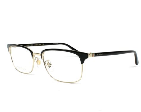 gucci eyeglasses black and gold|Gucci eyeglasses rhinestones.